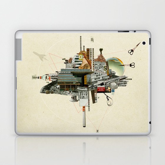 Collage City Mix 4 Laptop & iPad Skin