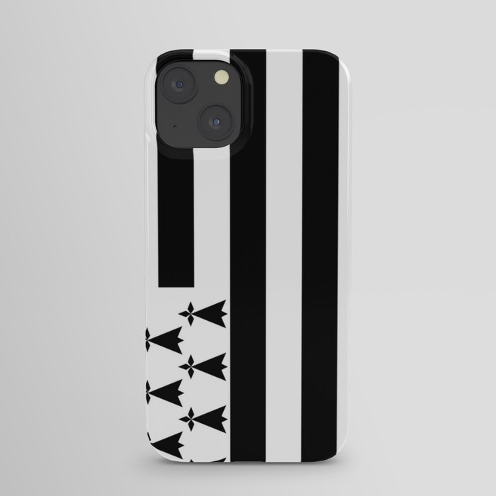 Flag of brittany iPhone Case