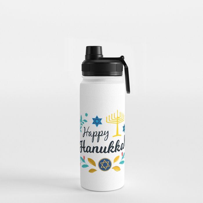 hanukkah Water Bottle