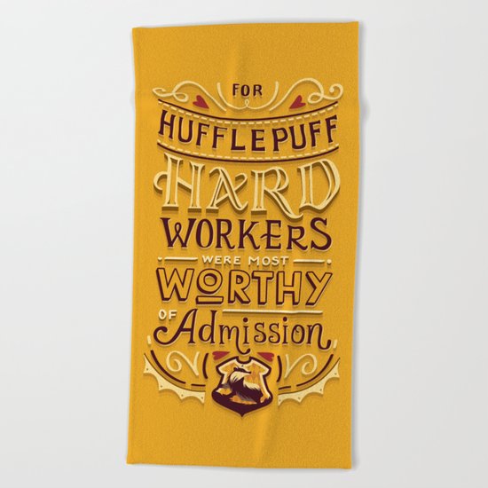 Hard Workers Beach Towel
