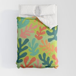 Matisse Leaves - Psychedelic  Comforter