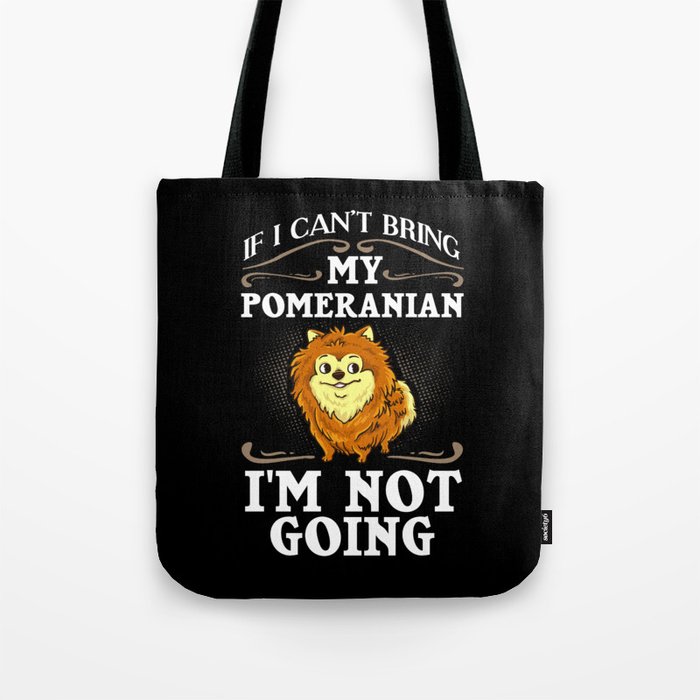Pomeranian Dog Puppies Owner Lover Tote Bag