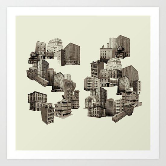 Artitecture Art Print