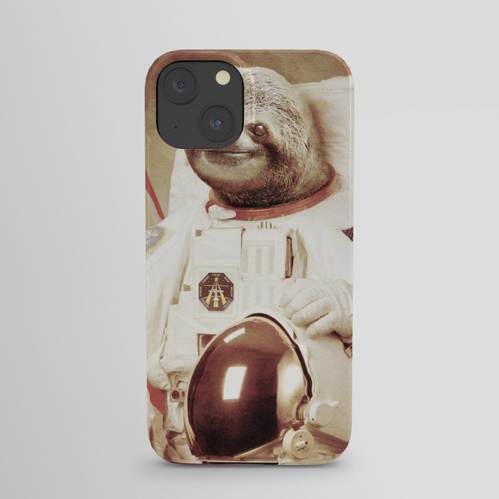 Sloth Astronaut iPhone Case