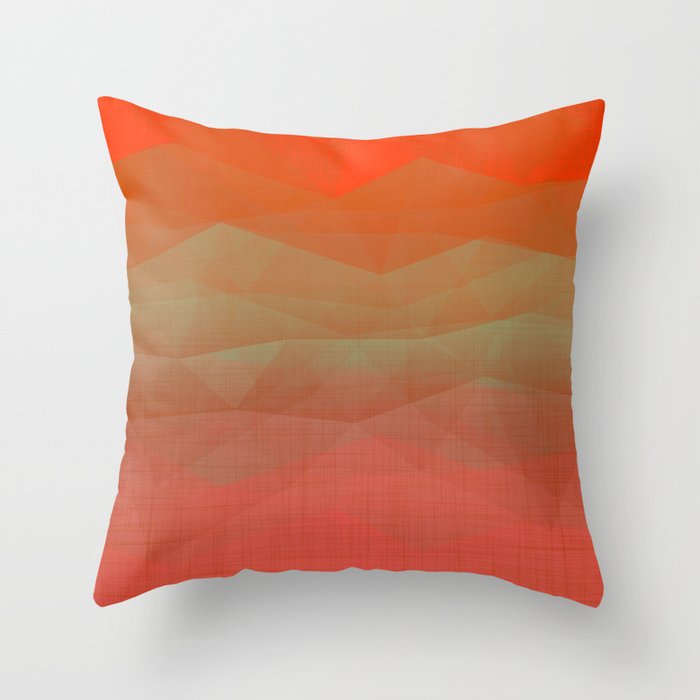Bright orange throw pillows online