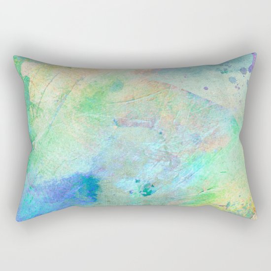 Pastel Color Splash 06 Rectangular Pillow