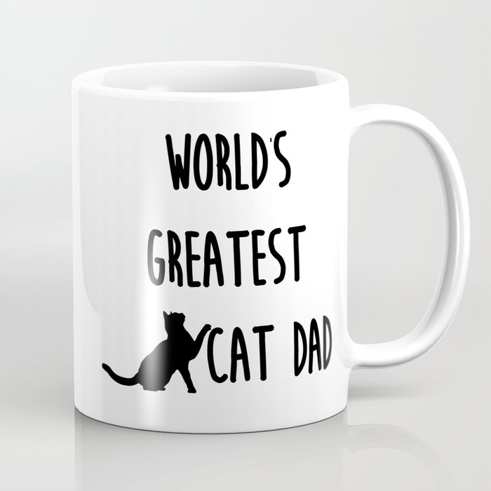 World's Greatest Cat Dad Coffee Mug