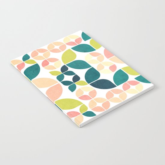 Rose Garden Pattern Notebook