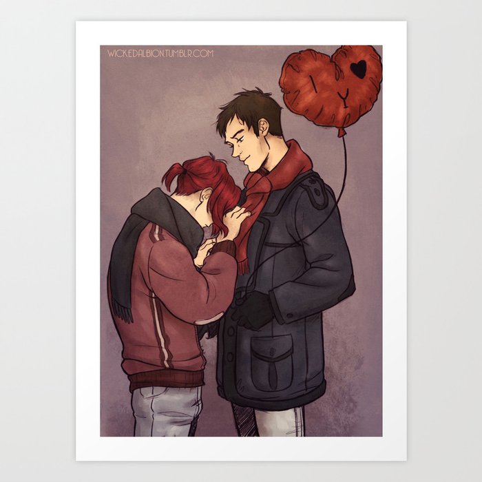 Will you be my Valentine? Art Print