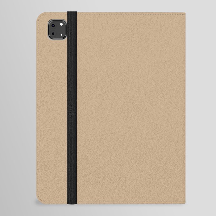 NATURALLY CALM COLOR. Beige Neutral Solid Color iPad Folio Case