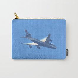 Jumbo Halo Carry-All Pouch | Photo, Vapour, 747, Halo, Jumbojet, Aircraft, Aeroplane, Airplane, Jetplane, Travel 