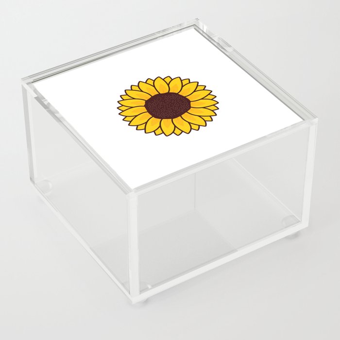 sunflower Acrylic Box