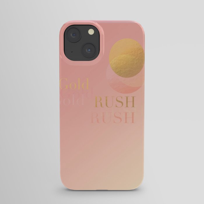 Gold Rush iPhone Case