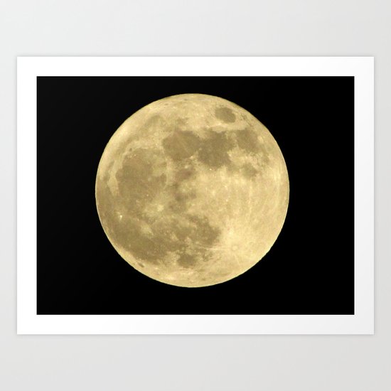 Super Moon Art Print