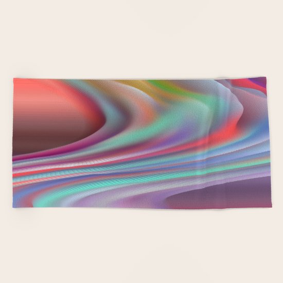 Abstract 218 Beach Towel