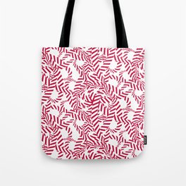 Candy cane flower pattern 7 Tote Bag