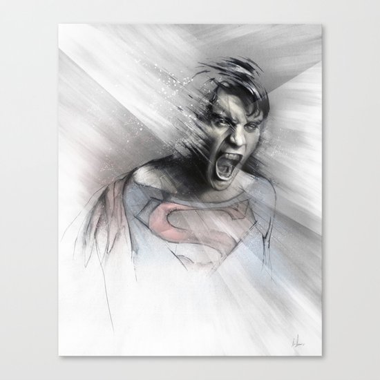 Superheroes SF Canvas Print