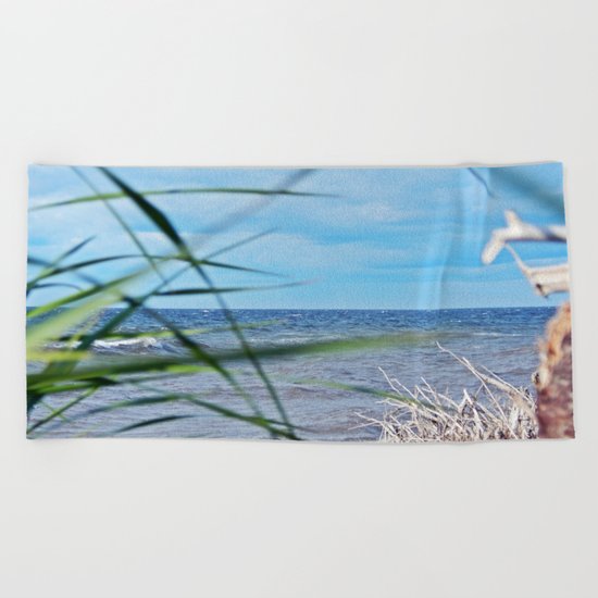 Secluded Beach Beach Towel