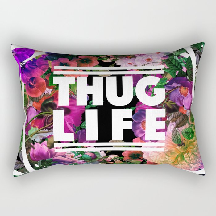 Thug Life Rectangular Pillow