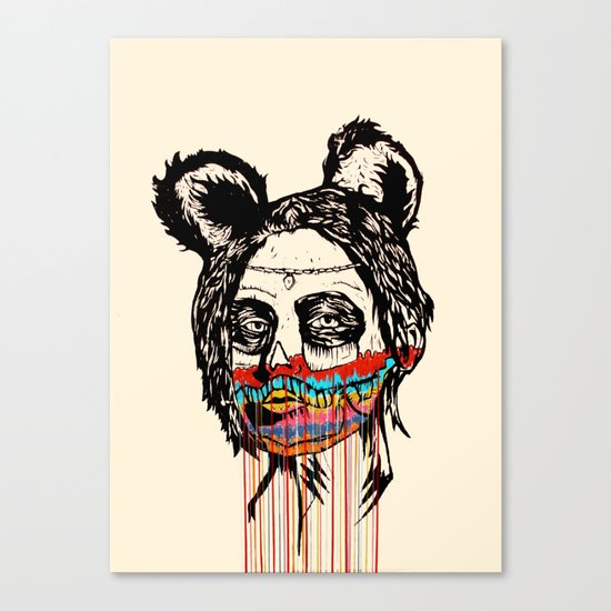 Wonderdam Girl Canvas Print