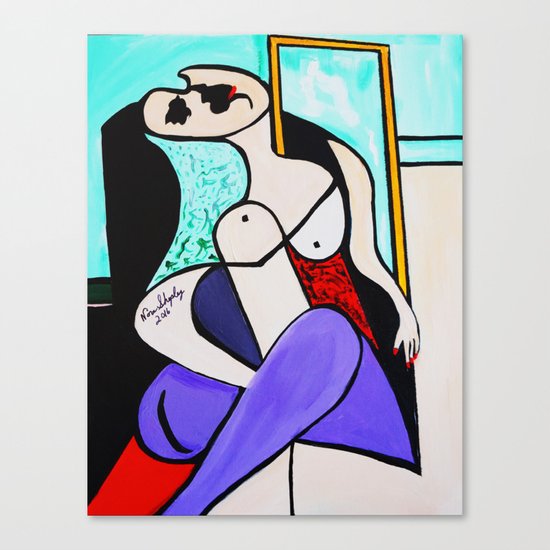 HANG OVER Canvas Print