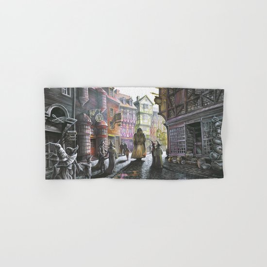 Diagon Alley Hand & Bath Towel