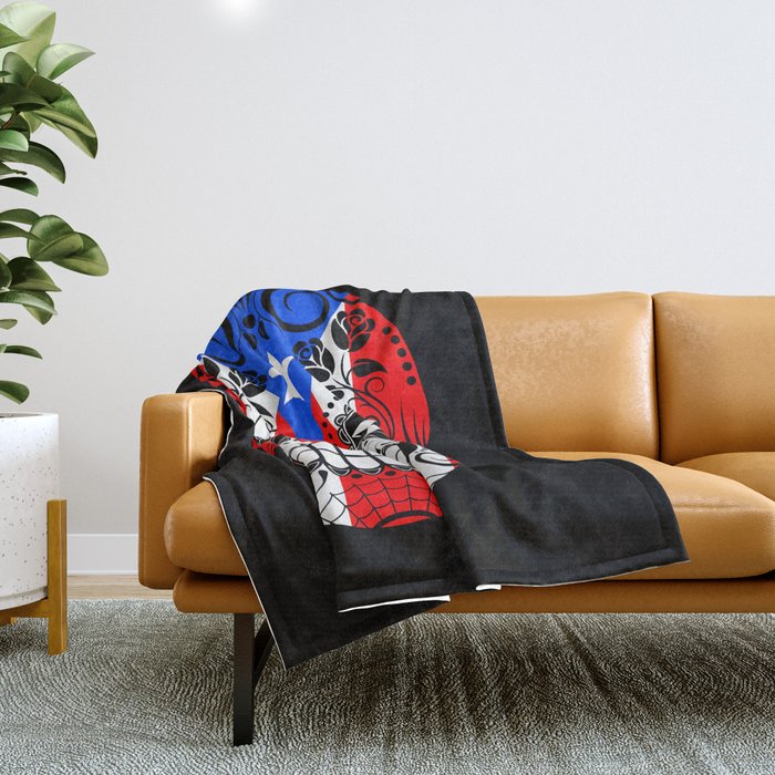 Puerto rico throw hot sale blanket