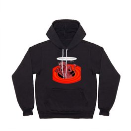 Funny & crazy demon saying "swallow your heart" Hoody