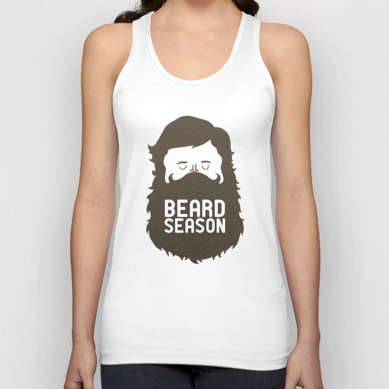 Beard Season Unisex Tank Top