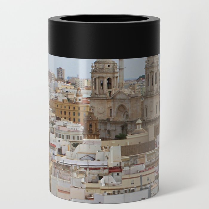 Spain Photography - Overview Over The City Of Cádiz Can Cooler