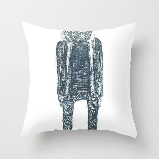 monsieur poire Throw Pillow
