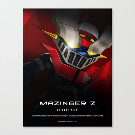 mazinger fan art Canvas Print
