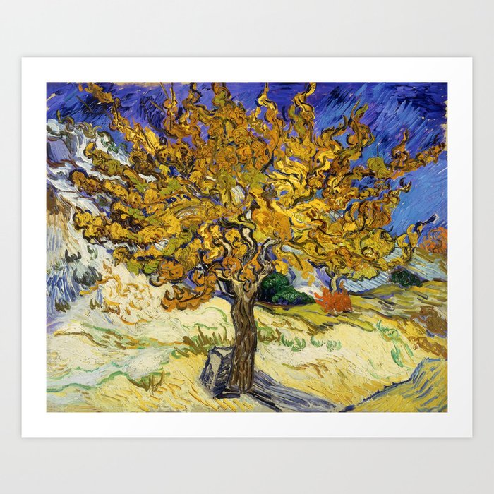 Vincent van Gogh "The Mulberry Tree" Art Print