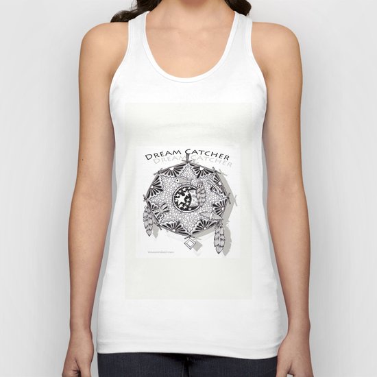 Zentangle Dreamcatcher Unisex Tank Top