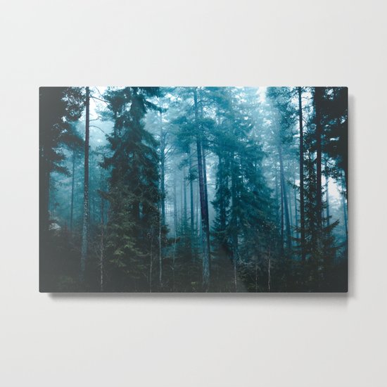 Hard roads ahead Metal Print