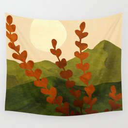 Oahu Morning Impressionist Landscape Painting Wall Tapestry
