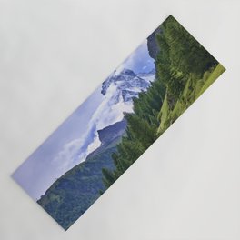 Matterhorn mountain. 4.478 meters. Swiss Alps. Switzerland Yoga Mat