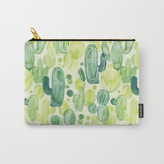 Cactus splash Carry-All Pouch