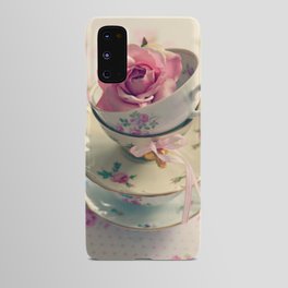 Vintage Tea Cups Android Case