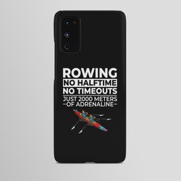 Rowing boat Crew Workout Canoe Paddle Kayak Android Case