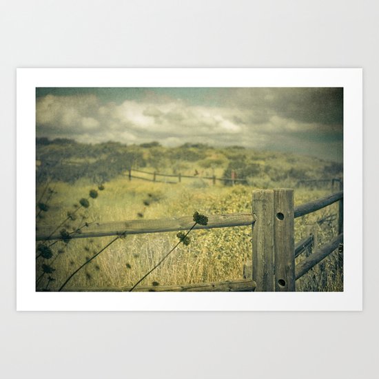 I'm on a plain Art Print