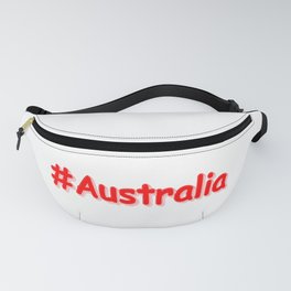 "#Australia" Cute Design. Buy Now Fanny Pack