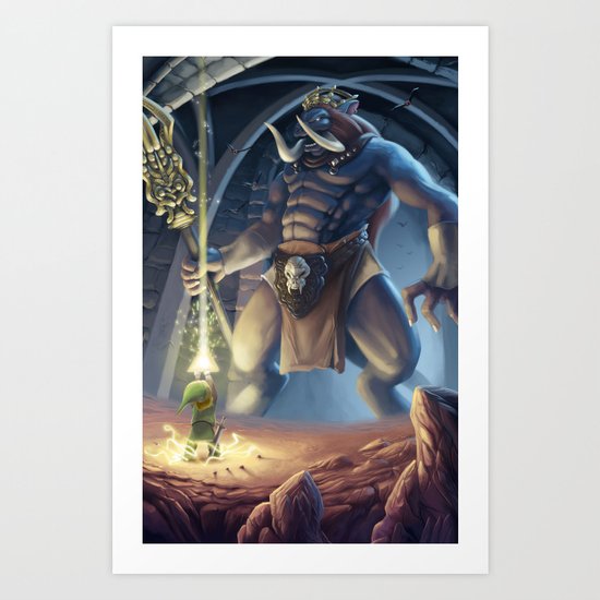 Final Boss Art Print