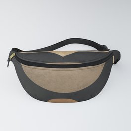 Subtle Opulence - Minimal Geometric Abstract 2 Fanny Pack