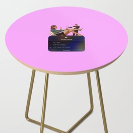 do not disturb Side Table