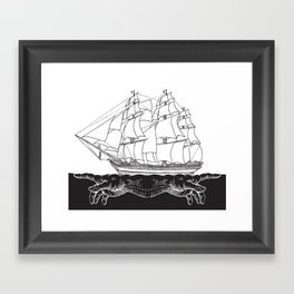 Ship Framed Art Print