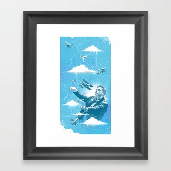 Ciel Symphonie Framed Art Print