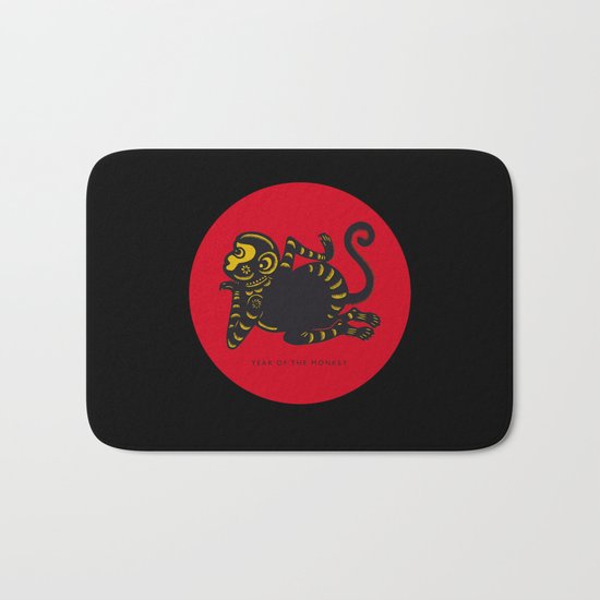 Year of the Monkey Bath Mat