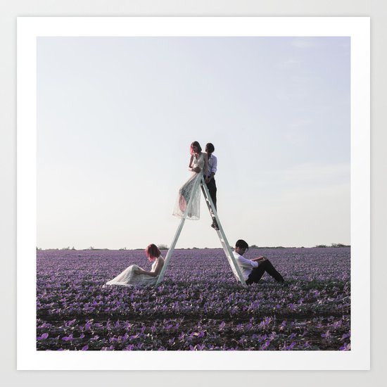 Separated Art Print