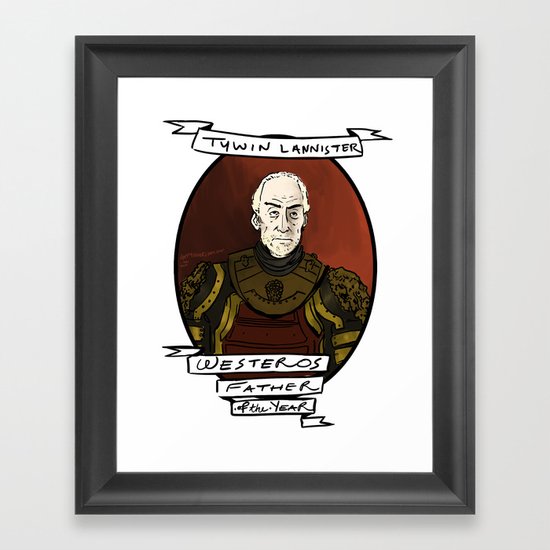 Best Mythical Dad Framed Art Print